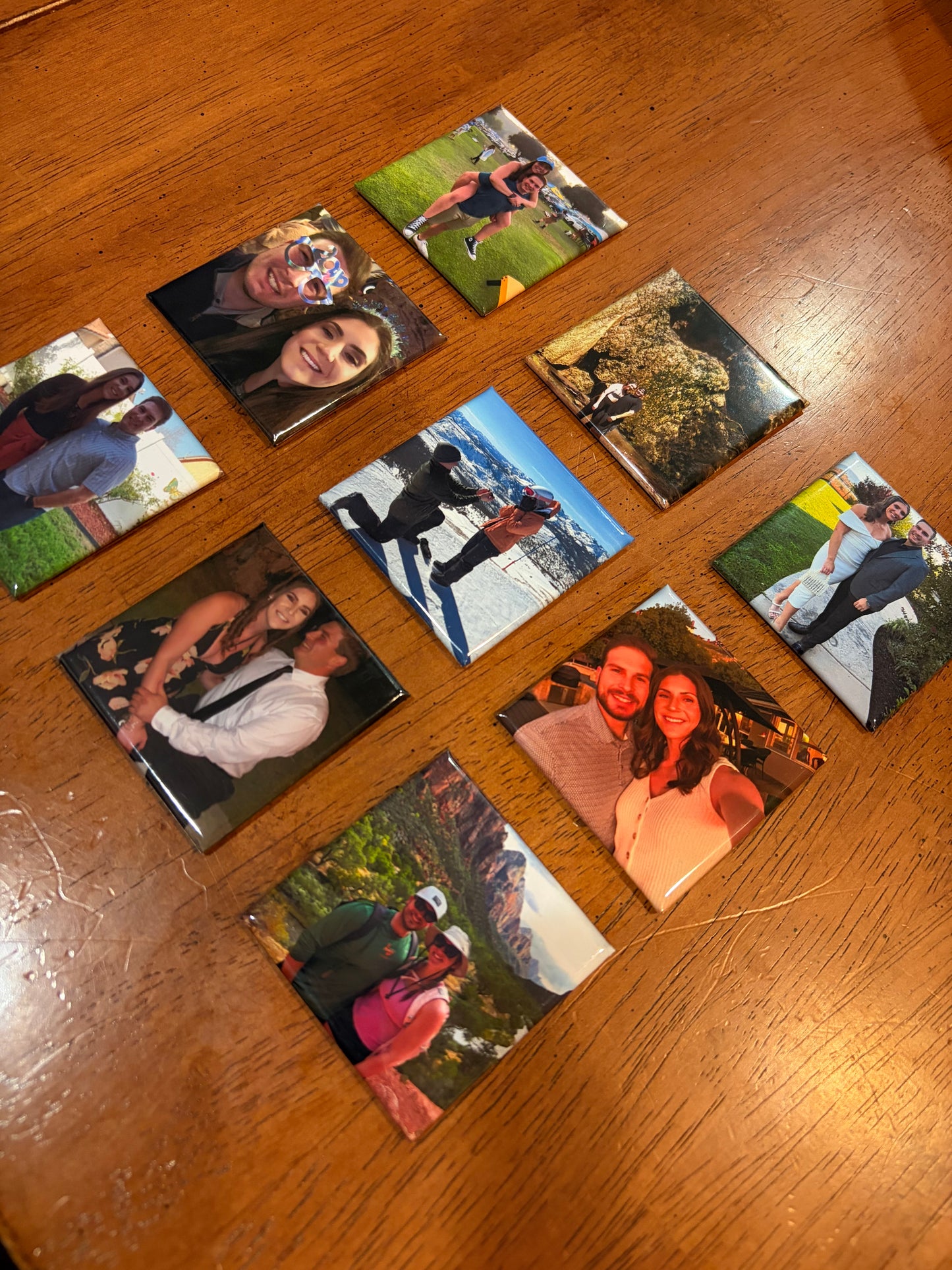 2x2 Custom Photo Magnet - Bundle of 9