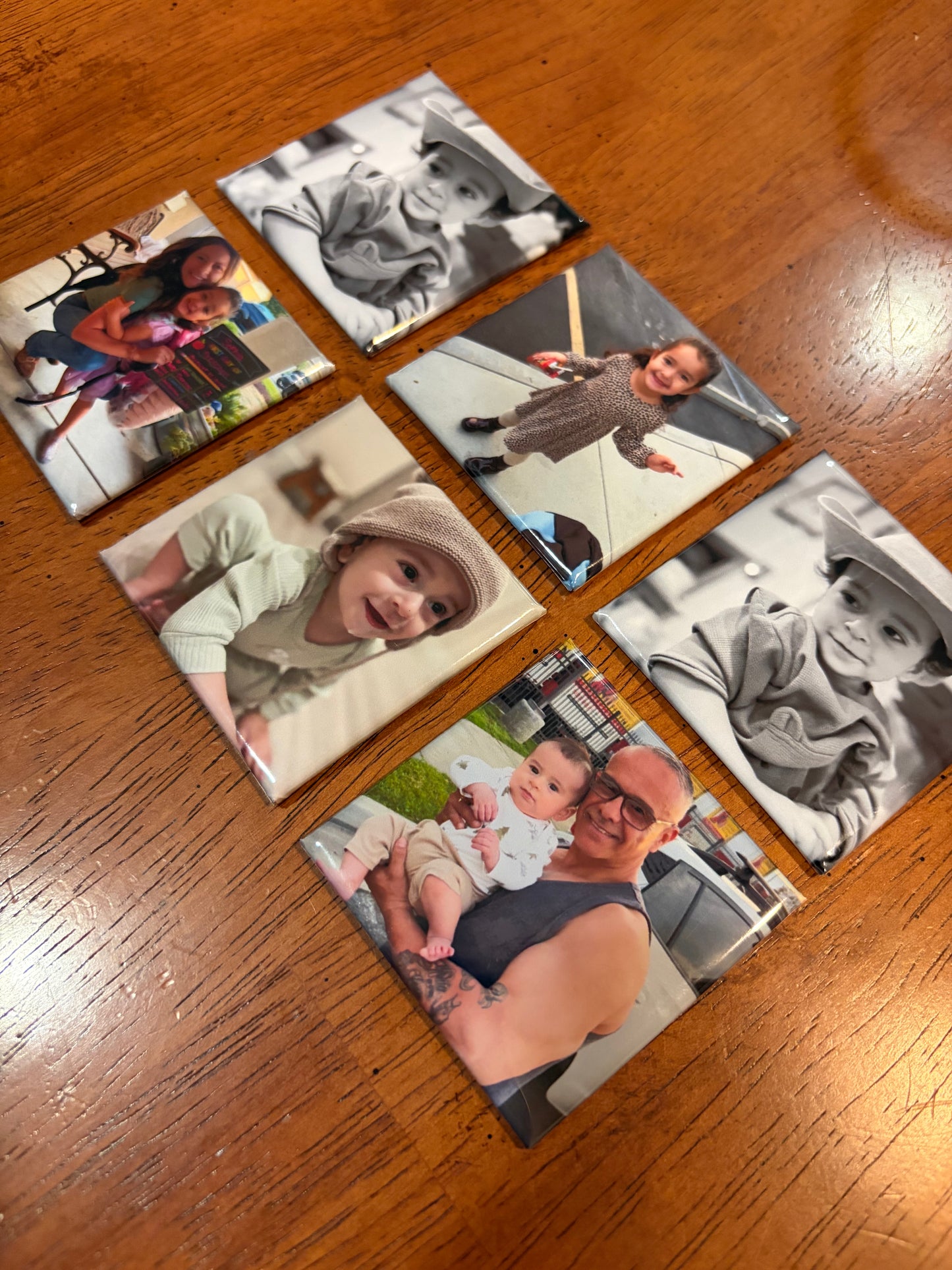 2x2 Custom Photo Magnet - Bundle of 6
